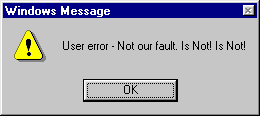 Click to get the next Error