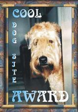 Wheaten Terriers Cool Dog Site Award