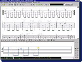 A screenshot of Guitar pro