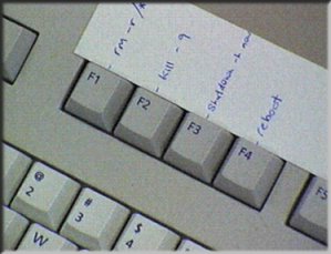 A typical BOFH keyboard....