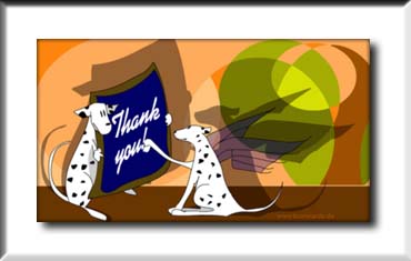 Click to send this cute thank you card!